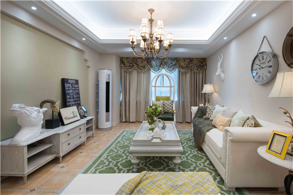 沈陽-格林木棉花86平「田園風(fēng)格」裝修設(shè)